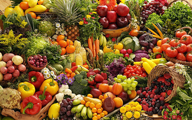 Vibrant Fruits and Vegetables: Nature's Bounty