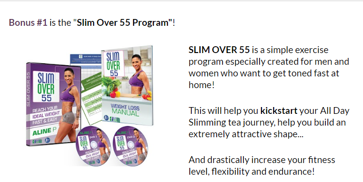 All Day Slimming Tea Free Bonuses