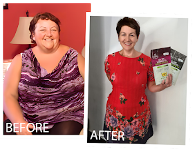 All Day Slimming Tea customer before and after