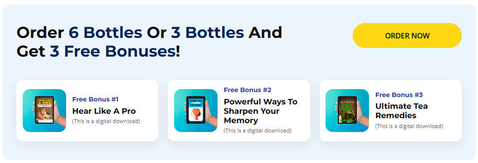 NeuroQuiet bonuses