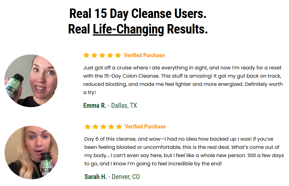 15 Day Cleanse
