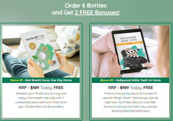 ProDentim Review Bonuses
