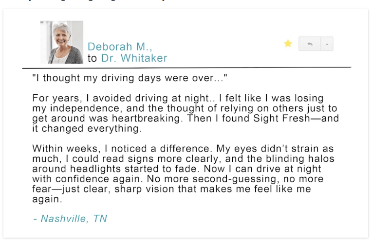 Sight Fresh Review