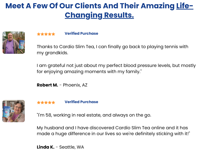 Cardio Slim Tea review
