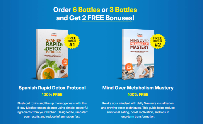 CitrusBurn Free Bonuses