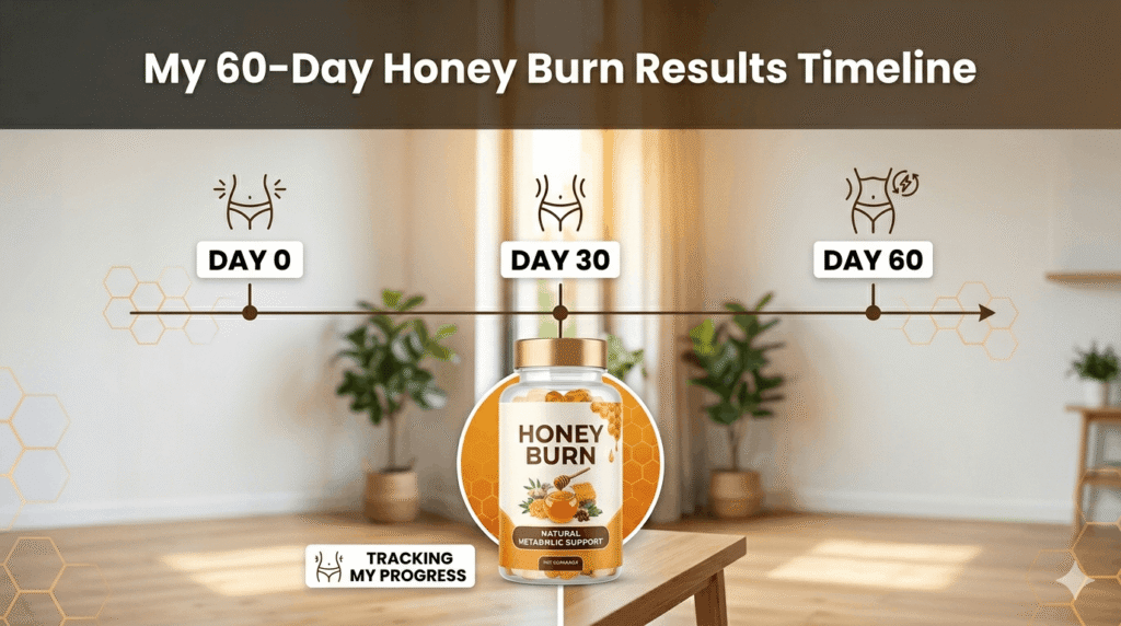 My 60-Day Honey Burn Results Timeline